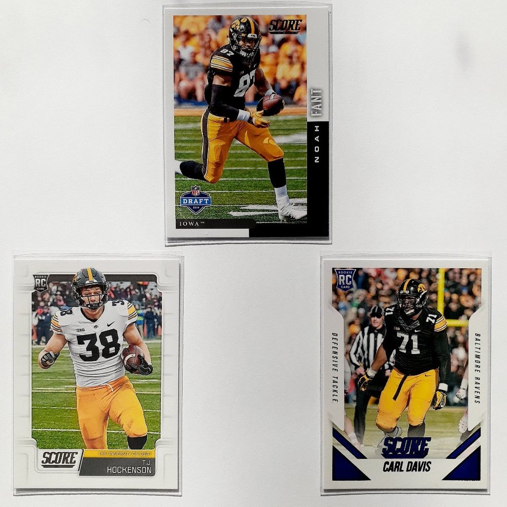 Iowa Hawkeyes 9 Card Lot [CFBL] [C4_3_1] - Picture 5 of 8